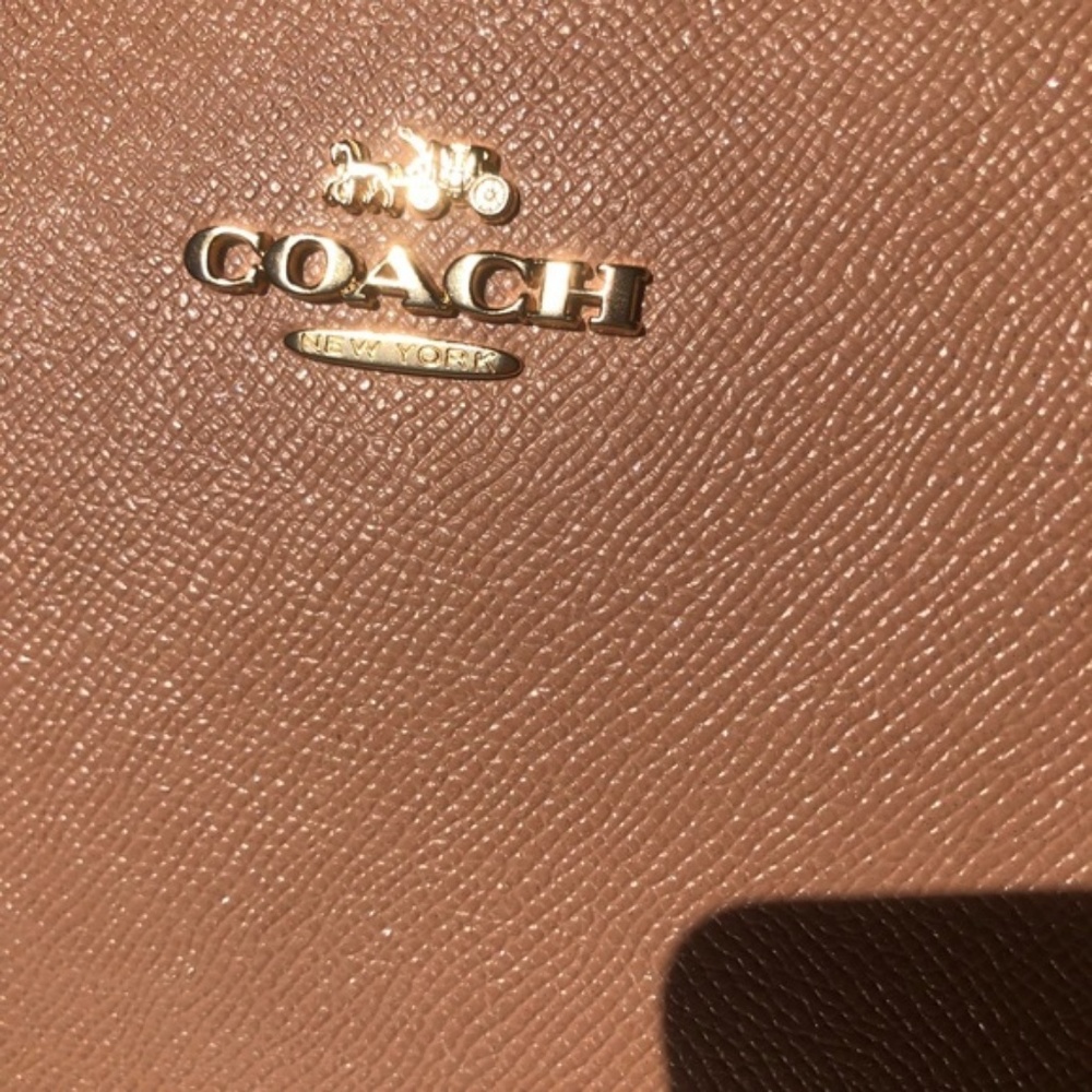 COACH Ava Tote Bag Nude Pink - Picture 5 of 7